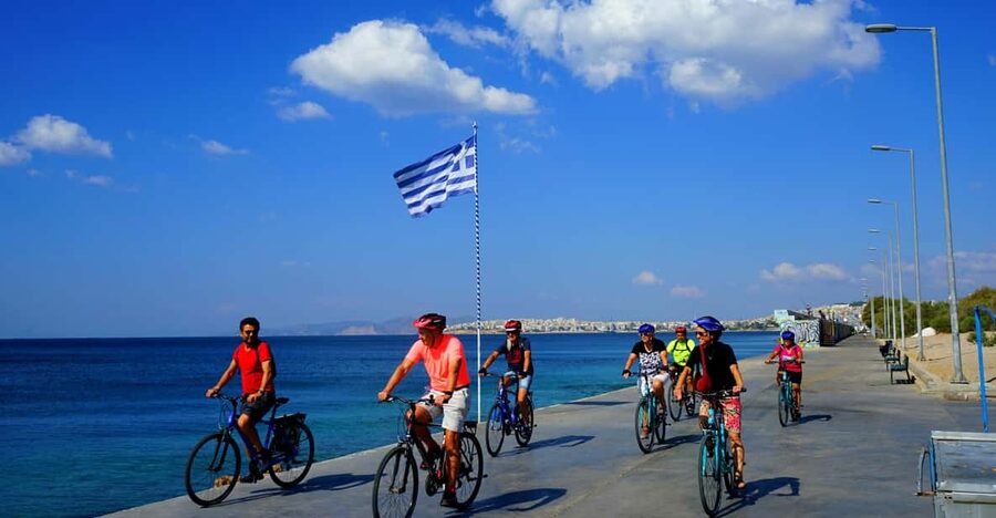 Athens: City & Sea Bike Tour - Starting near the Acropolis metro station