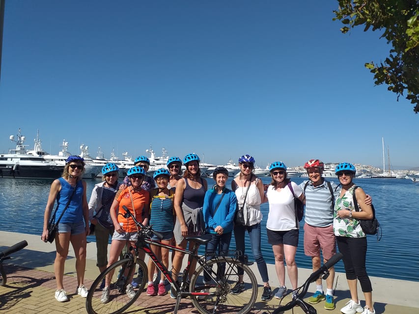 Athens: City & Sea Bike Tour - Following the city bike lane south