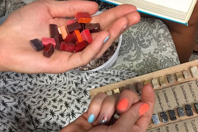 Athens: Create Your Own Mosaic 3h Private Art Class - From Ermou Street to the fourth-floor studio