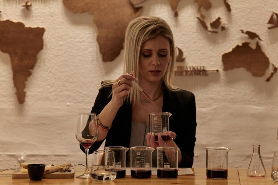 Athens: Create Your Own Wine-Workshop under the Acropolis - Making your own cuvée, one test blend at a time