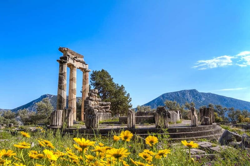 Athens: Delphi Day Tour with Museum & Arachova Village Visit - Walking through the Delphi Archaeological Site