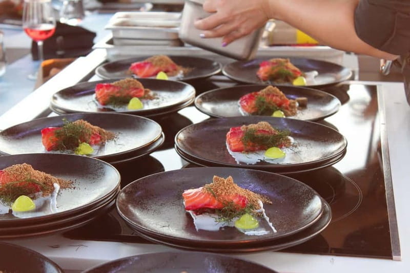 Athens: Dinner in the Sky Experience - A four-course meal with an open bar