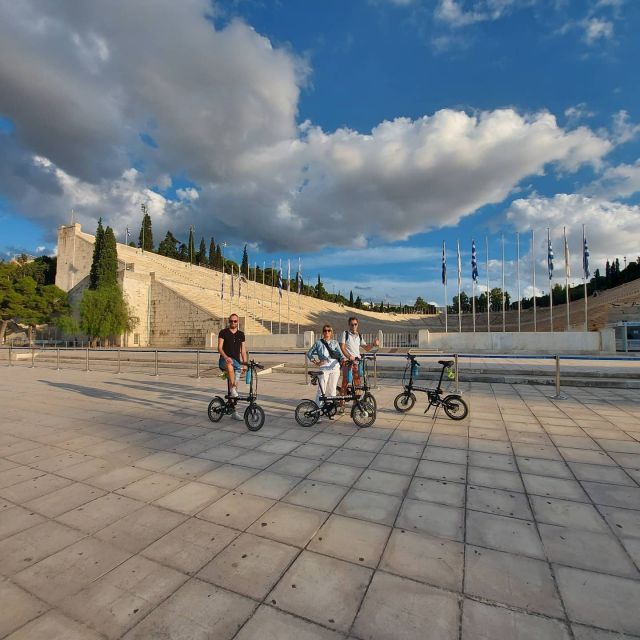 Athens: Discover the City Electric Bike Tour - The Panathenaic Stadium and Olympian Zeus