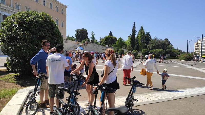 Athens: Discover the City Electric Bike Tour - From the Central Market to Athens’ neoclassical core
