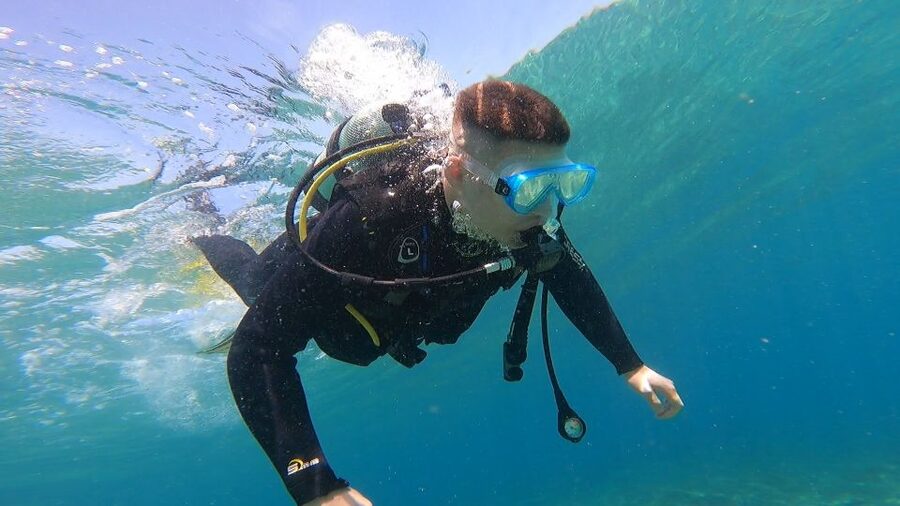 Athens East Coast: Discover Scuba Diving in Nea Makri - Marine life, seabed, and the sea urchin issue