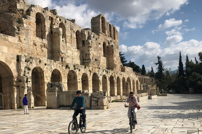Athens Electric Bike Tour - Temple of Olympian Zeus and the National Garden