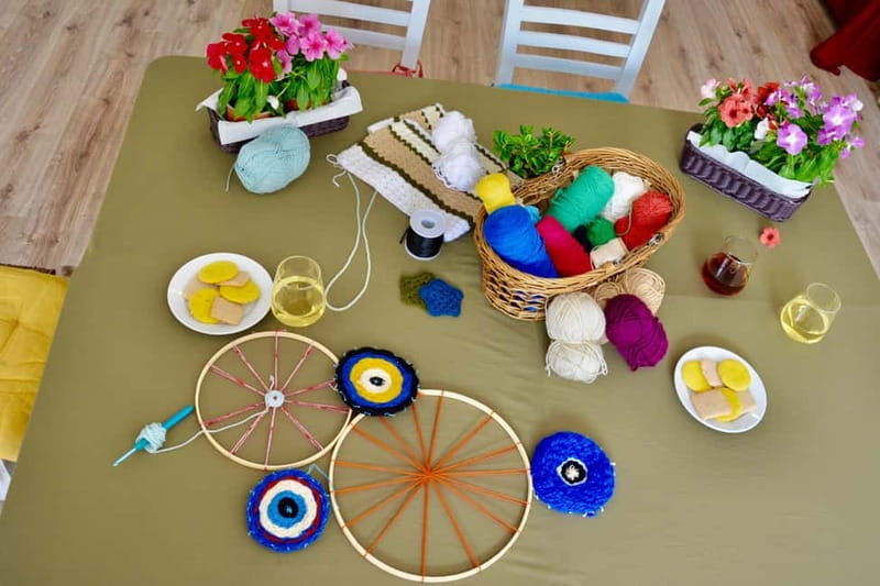 Athens: Evil Eye Weaving Workshop - What you take home at the end