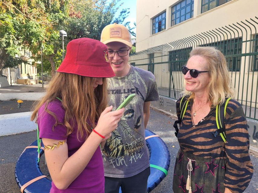 Athens: Family Mythology Treasure Hunt and Tour - Plaka turns the hunt into a walking game