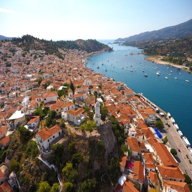 Athens: Ferry Boat Ticket to/from Poros Island - Arriving on Poros without a guided tour