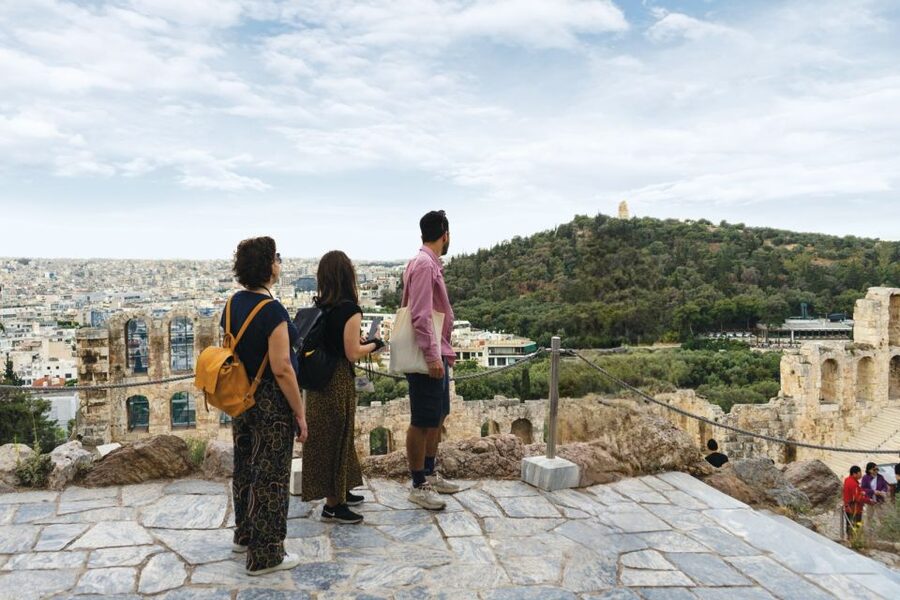 Athens: First Access Acropolis and Parthenon Guided Tour - The southern route to the theatre