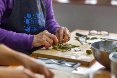 Food Market Visit and Cooking Class with Wine