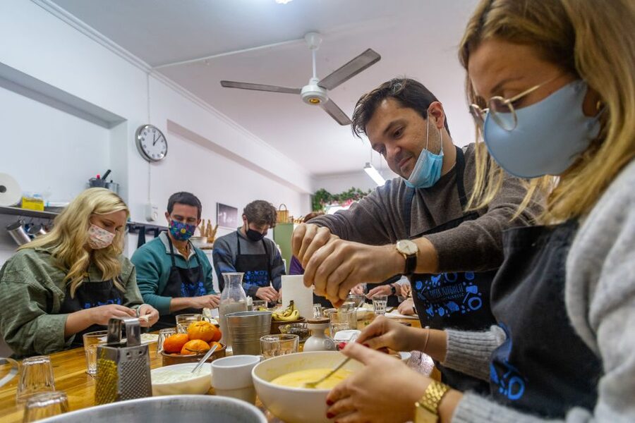Athens: Food Market Visit and Cooking Class with Wine - Timing, comfort, and dietary needs