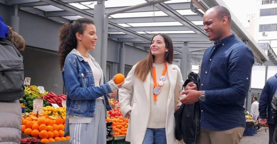 Athens: Food Tasting Tour in Plaka with Central Market Visit - Souvlaki for the essential Greek bite