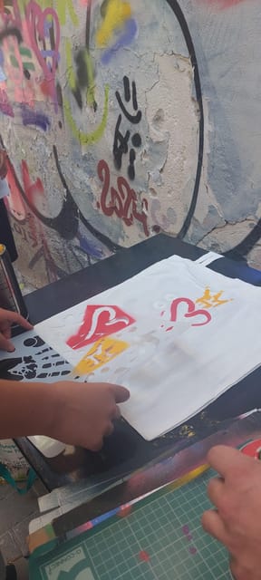 Athens: Graffiti Workshop and Tote Bag Painting Experience - Meeting Kalliopi at Kerameikos Metro Station