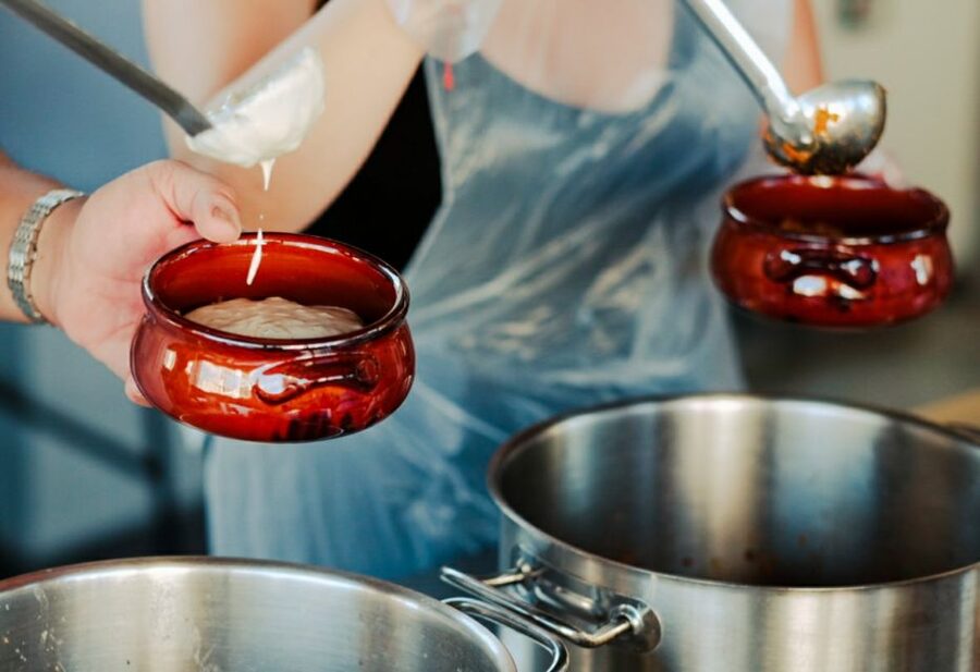 Athens: Greek Cooking Class & Dinner on a Rooftop - Getting your hands into Greek cooking