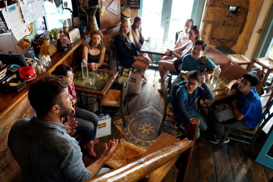 Athens: Greek Food Discovery Small Group Walking Tour - Plaka and the first sweet stop