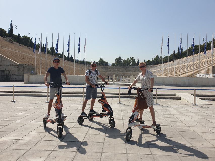 Athens: Guided City Tour on an Electric Trikke Scooter - Key points at a glance
