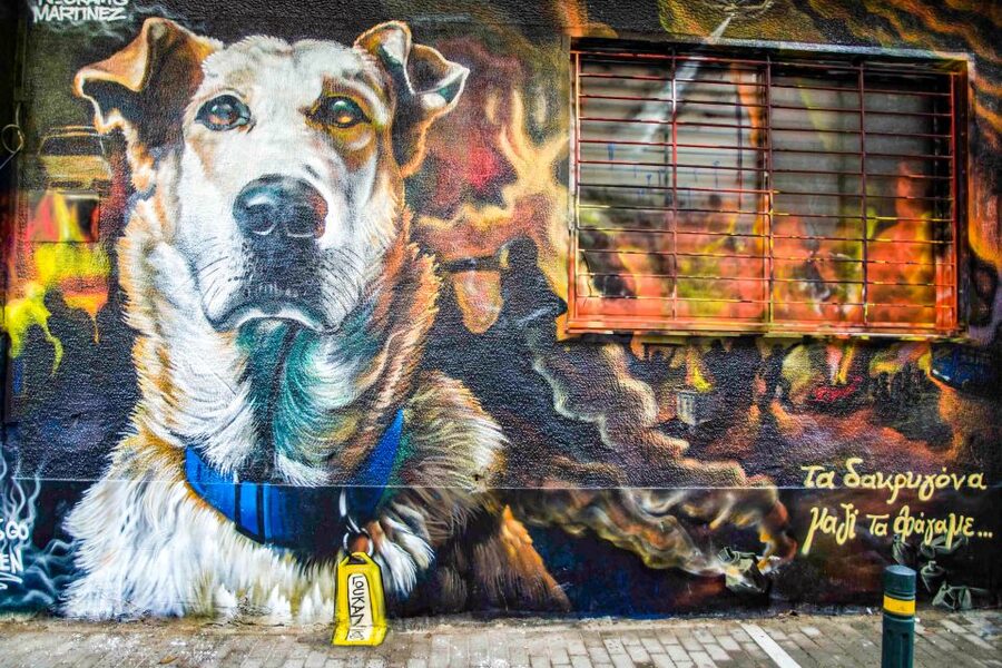 Athens: Guided Street Art Walking Tour - Gazi: art shaped by change and crisis