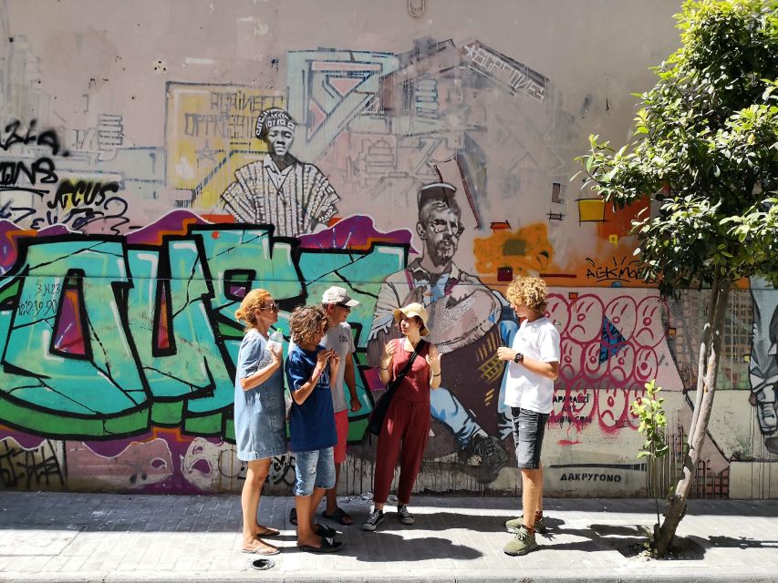 Athens: Guided Urban Street-Art Tour - Platia Iroon and Sarri: smaller streets, sharper details