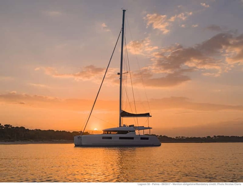 Athens: Half-Day Sunset Catamaran Cruise with Meal & Drinks - Greek food served on board