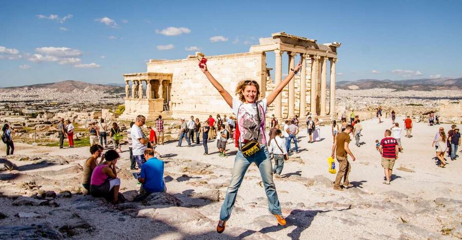 Athens: Highlights Walking Tour Tickets Not Included - Plaka and the approach to the Acropolis