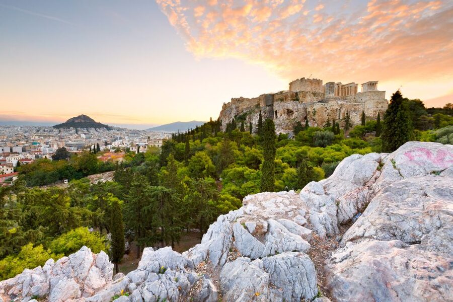 Athens Instagram Tour: The Most Scenic Spots - Filopappou Hill brings the big Acropolis view