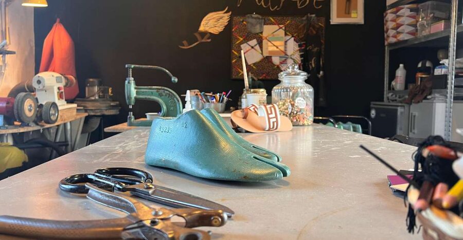 Athens: Make your own Leather Sandals Workshop - A friendly welcome with coffee, tea, juice, and Greek cookies