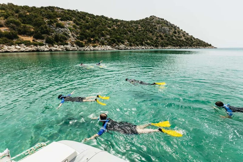 Athens: Marathon Cape and Bay of Schinias Snorkeling Trip - A Speedboat Morning From Nea Makri