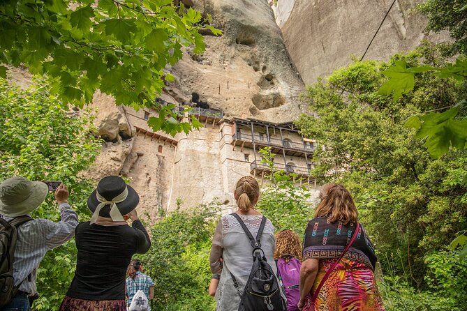 Athens: Meteora Monasteries, Caves & Coastal Stopovers with Lunch - Badovas caves reveal Meteora’s quieter side