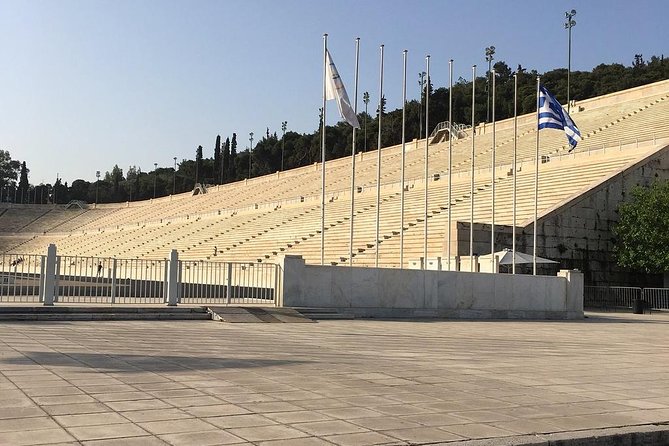 Athens Night Sightseeing Tour with Greek Dinner Show - The Short Drive Through Central Athens