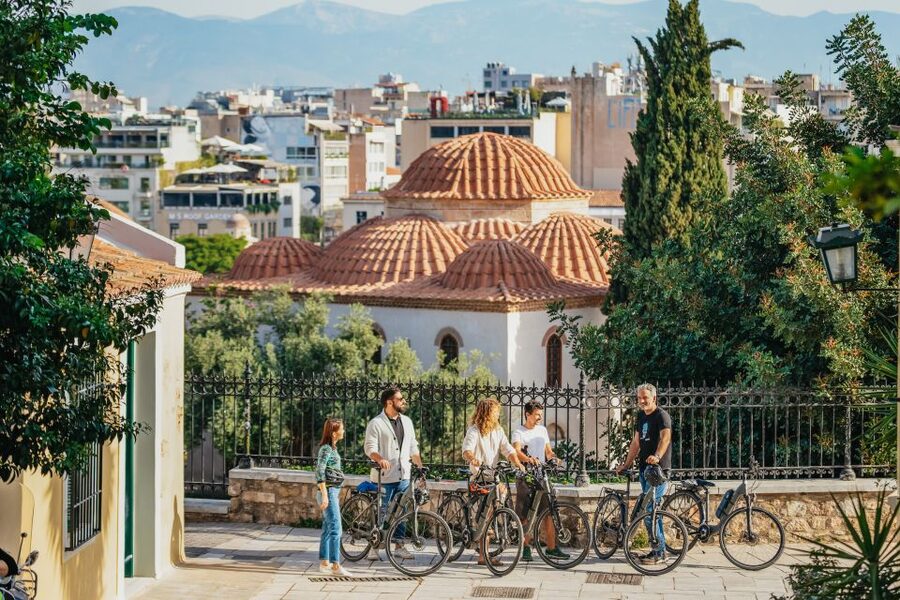 Athens: Old Town Highlights Guided E-Bike Tour - The optional Acropolis visit
