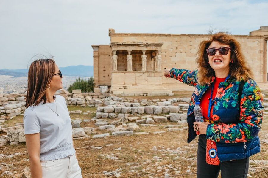 Athens: Parthenon, Acropolis and Museum Small Group Tour - The Parthenon and the monuments at the summit