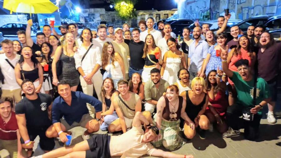 Athens Party Pub Crawl with Unlimited Drinks & Club Access - Ending at the nightclub