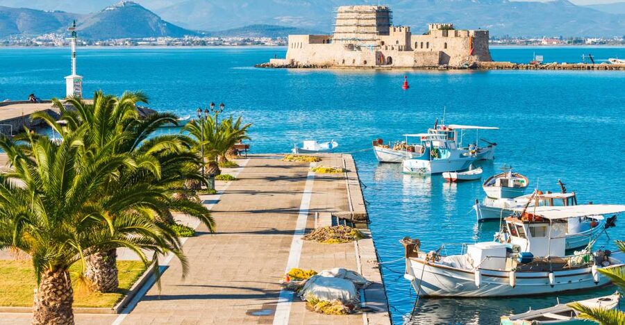 Athens: Peloponnese Highlights Day Trip and V.R. Audio Guide - Nafplion: your best chance to slow down