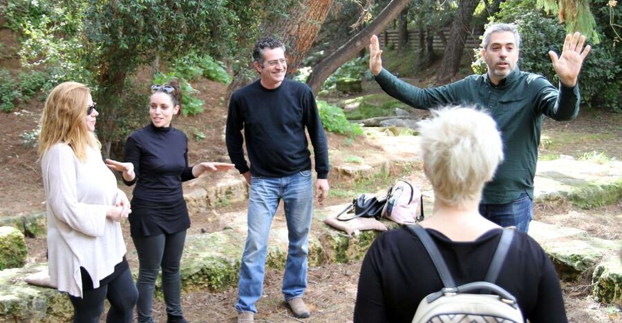 Athens: Philosophy Experience at Plato's Academy Park - A short debate puts the ideas to work