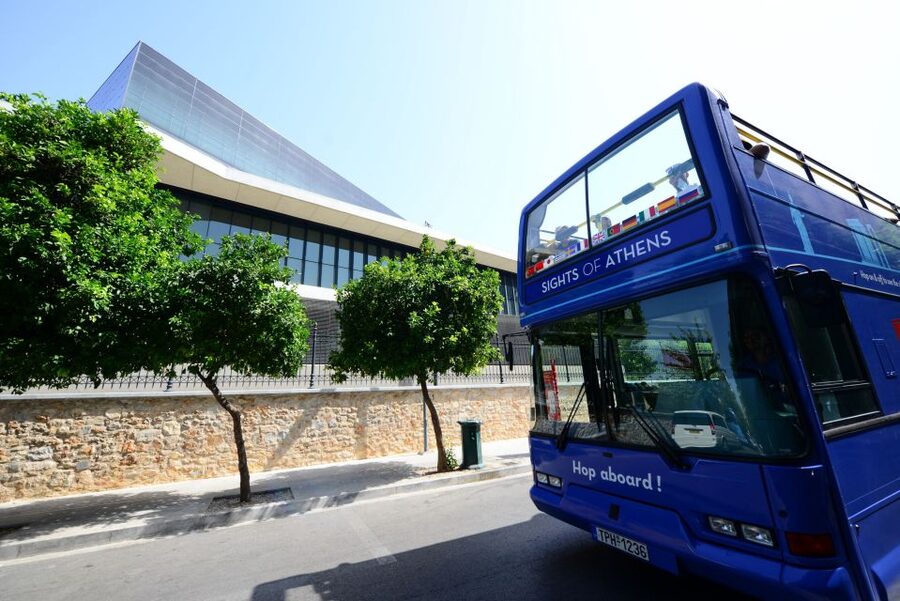 Athens, Piraeus, and Coastline: Blue Hop-On Hop-Off Bus - The Acropolis stop and planning your ancient Athens visit