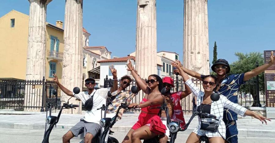 Athens: Premium Guided E-Scooter Tour in Acropolis Area - Thiseio and Kerameikos, two different sides of old Athens