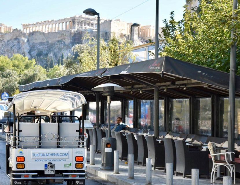 Athens: Private 3-Hour City Tour on Eco-Friendly Tuk Tuk - Climbing Mount Lycabettus for the 360-degree view