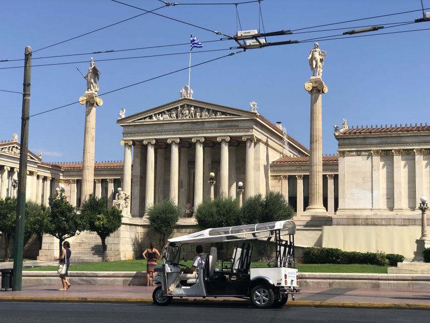 Athens: Private 3-Hour City Tour on Eco-Friendly Tuk Tuk - Starting with Syntagma Square and the city center