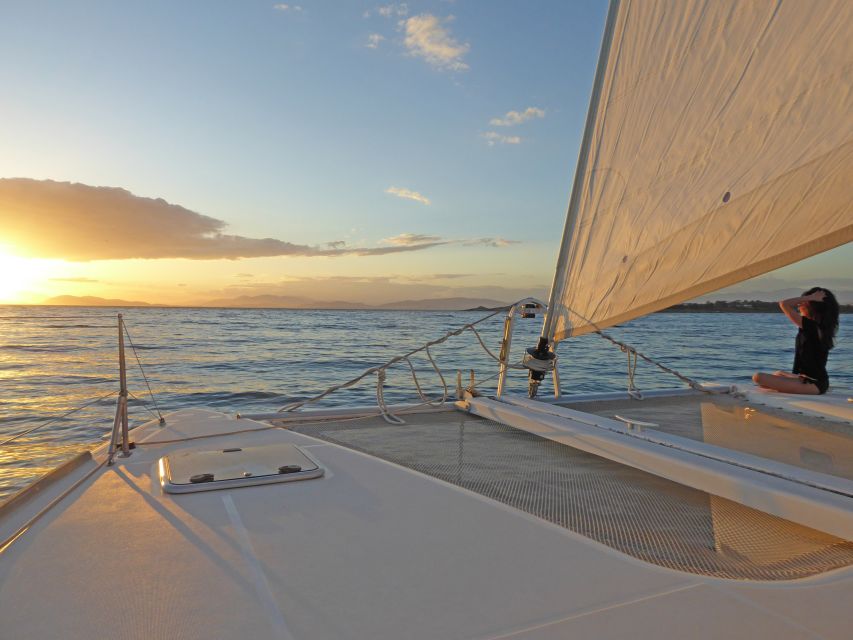 Athens Riviera: Half-Day Private Catamaran Cruise - Leaving Athens for the Aegean