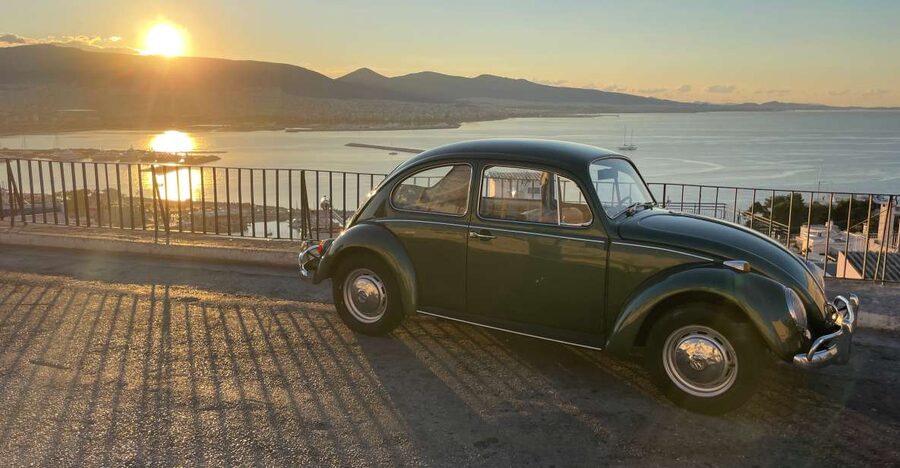 Athens: Riviera Photo Tour in a Vintage Volkswagen Beetle - Glyfada brings the longer photo stop