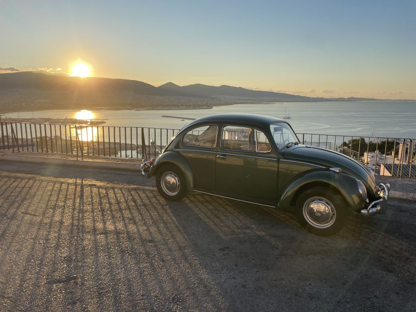 Athens: Riviera Photo Tour in a Vintage Volkswagen Beetle - Piraeus and Kastella: the first change of scenery