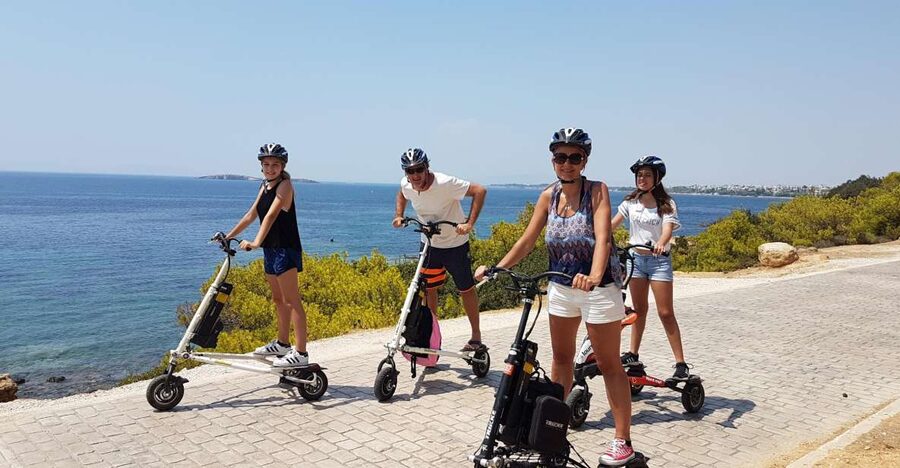 Athens Riviera Trikke Bike Tour & Vouliagmeni Lake - What the $112 price includes