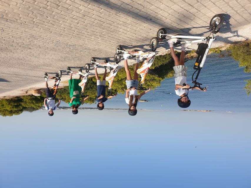 Athens Riviera Trikke Bike Tour & Vouliagmeni Lake - Following the shore toward Kavouri Beach