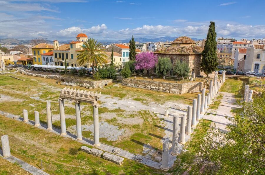 Athens: Roman Agora E-Ticket and Audio Guide - Entering through the Gate of Athena Archegetis