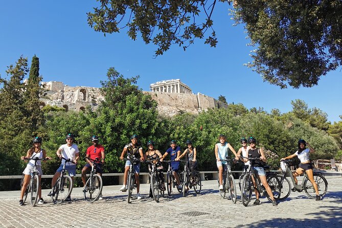 Athens Scenic Bike Tour with an Electric or a Regular Bike - The Cathedral and Plaka on Foot and by Bike