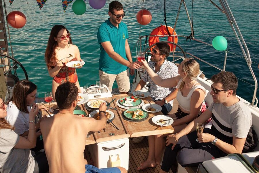 Athens: Semi Private Sunset Sailing and Gastronomy Cruise - What the $188 price really covers