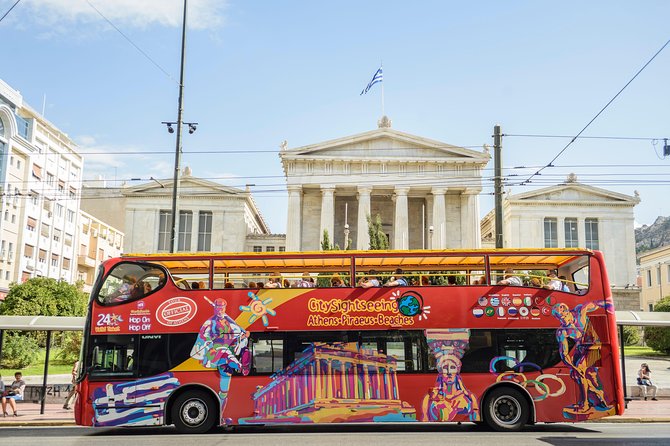 Athens Shore Excursion: Athens and Piraeus Hop-On Hop-Off Bus Tour - Museums, Omonia, and central Athens