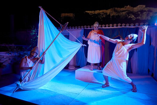 Athens Skip the Line: Open Air Ancient Greek Theatre Performance - Getting to the rooftop in Plaka