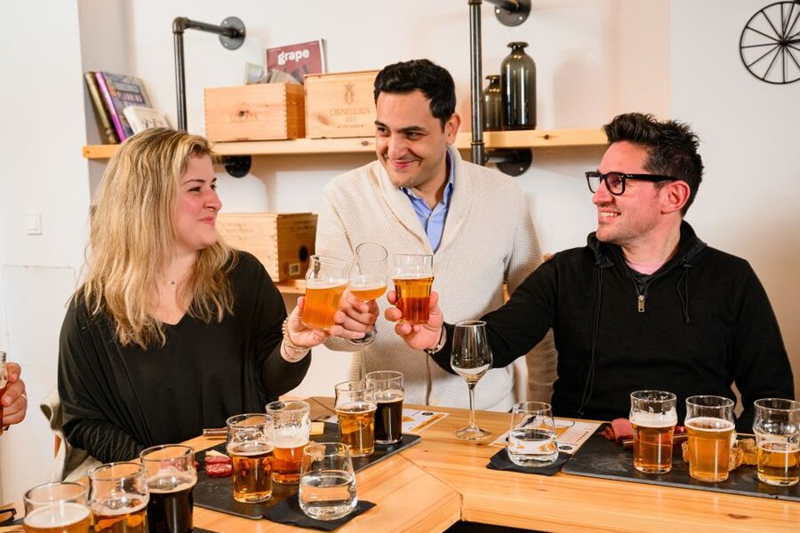 Athens: Small Group Beer Tasting Experience - What the 90-minute schedule feels like